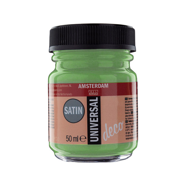 Decorfin Universal Satin 50 ml - verde primavera - 665 Decorfin Universal Satin 50 ml - verde primavera - 665