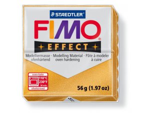 Fimo Massa per modellismo FIMO Effect per trattamento termico - 56 g - metallic oro
