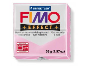 Fimo Massa per modellismo FIMO Effect per trattamento termico - 56 g - rosa pastello