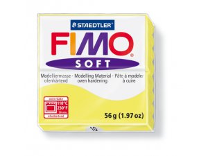 Fimo massa per modellismo FIMO Soft per trattamento termico - 56 g - giallo