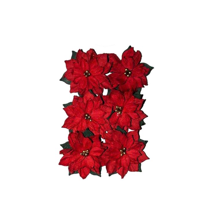 Fiori di carta 3D | Stella di Natale 6 pz