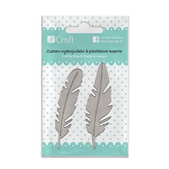 Fustella per tagliare Feathers - set di 2 pz