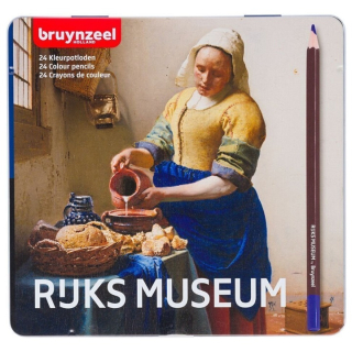Matite colorate bruynzeel  dell'edizione limitata Jan Vermeer / 24 pezzi