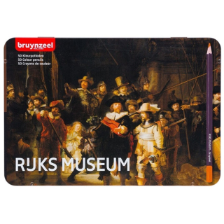 Matite colorate Bruynzeel dell'edizione limitata Rembrandt Harmensz. van Rijn / 50 pezzi