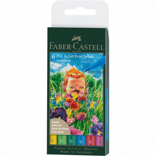 PITT pennarelli artistici brush Spring set - 6 kom