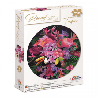 Puzzle rotondo Tropics 68 cm - 1000 pezzi