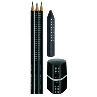 Set di matite in grafite Faber Castell Grip 2001