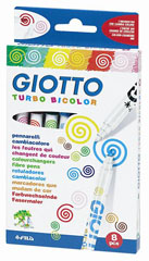 Giotto Turbo Bicolor - 8 colori