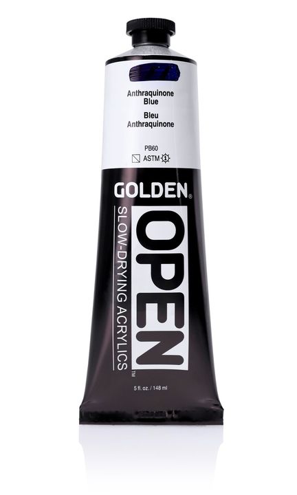 GOLDEN OPEN Vernice acrilica ad asciugatura lenta 148 ml | Varie tonalità