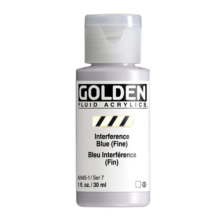 GOLDEN Vernice acrilica a interferenza fluida 30 ml | Vari colori