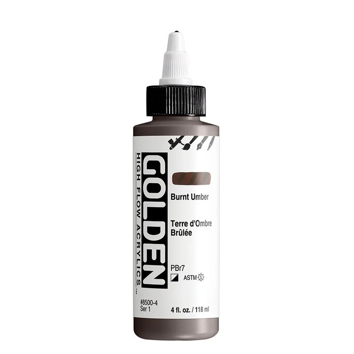 GOLDEN Vernice acrilica ad alto flusso 118 ml | Varie tonalità