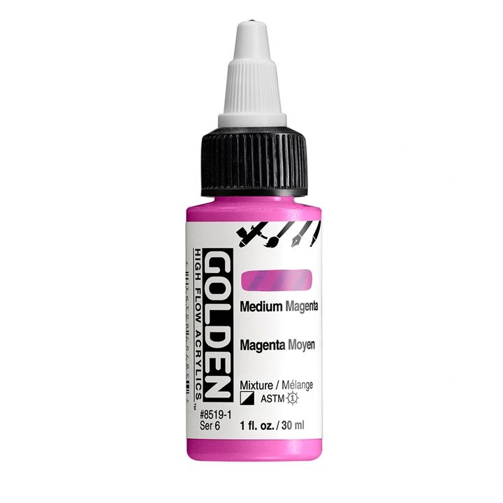 GOLDEN Vernice acrilica ad alto flusso 30 ml | Varie tonalità