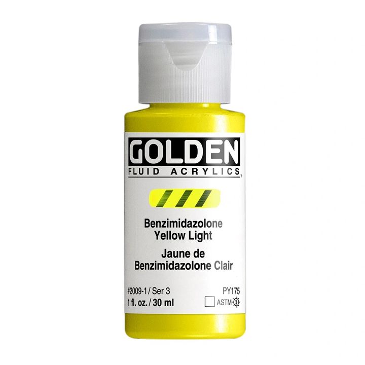 GOLDEN Vernice acrilica fluida 118 ml | 2009 benzimidazolone light yellow GOLDEN Vernice acrilica fluida 118 ml | 2009 benzimidazolone light yellow