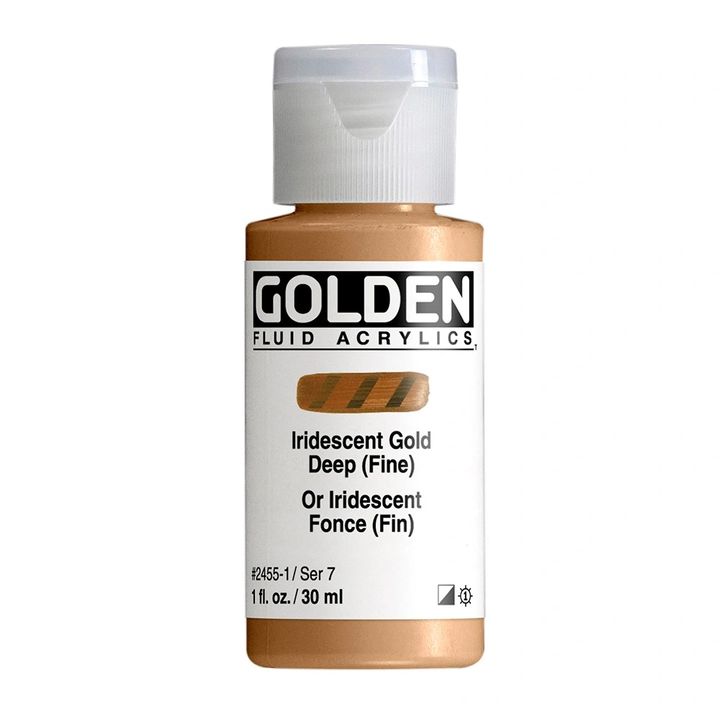 GOLDEN Vernice acrilica fluida iridescente 30 ml | Vari colori