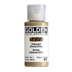 GOLDEN Vernice acrilica fluida iridescente | 2450 bronze