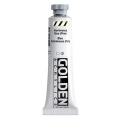 GOLDEN Vernice acrilica per interferenze di corpo pesante | 4030 blue