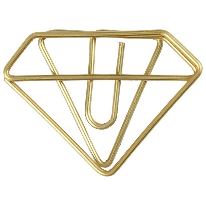 Graffette decorative a forma di diamante - 6 pezzi
