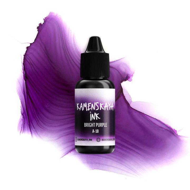 Inchiostro ad alcool KAMENSKAYA A-LINE 15ml | A-18 purple