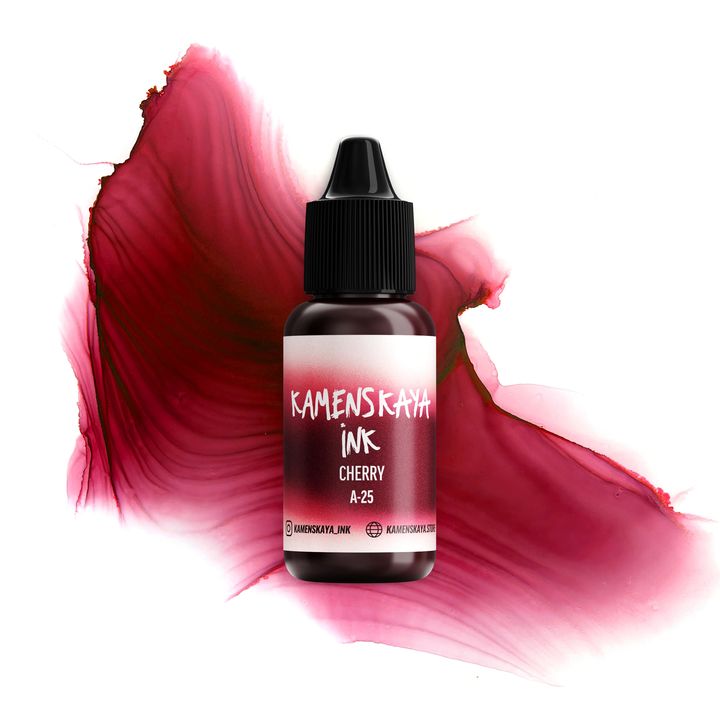 Inchiostro ad alcool KAMENSKAYA A-LINE 15ml | A-25 cherry
