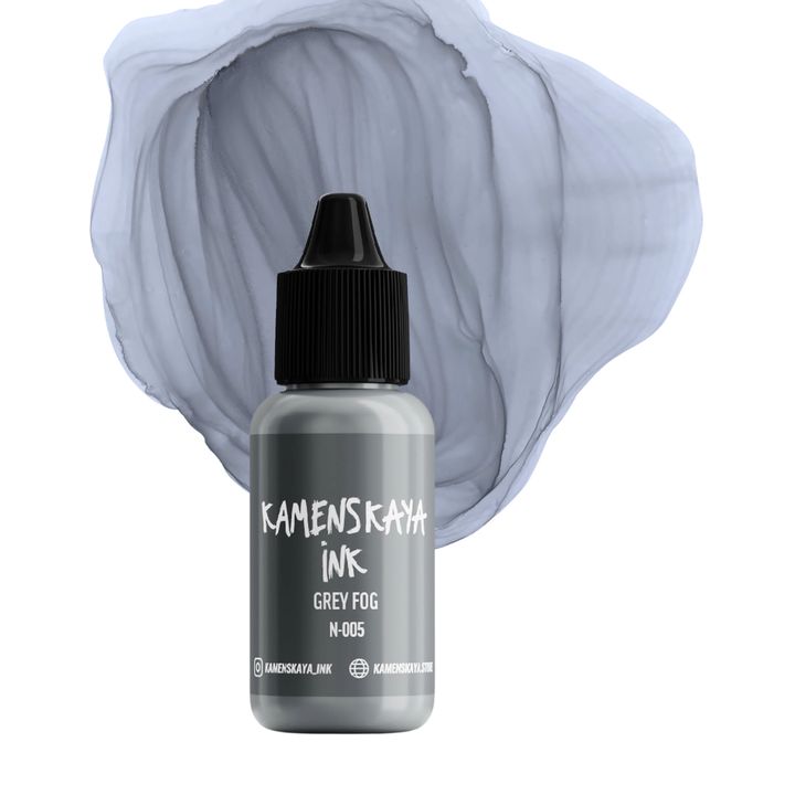 Inchiostro alcolico pastello KAMENSKAYA NUDE 15ml | N-005 grey mist