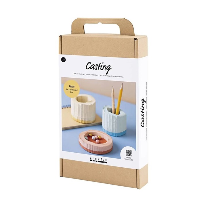 Kit per il casting creativo - Contenitori di cartone