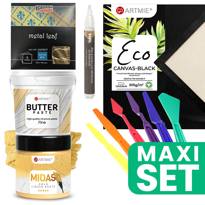 Kit per la creazione di immagini placcato oro Kit per la creazione di immagini placcato oro