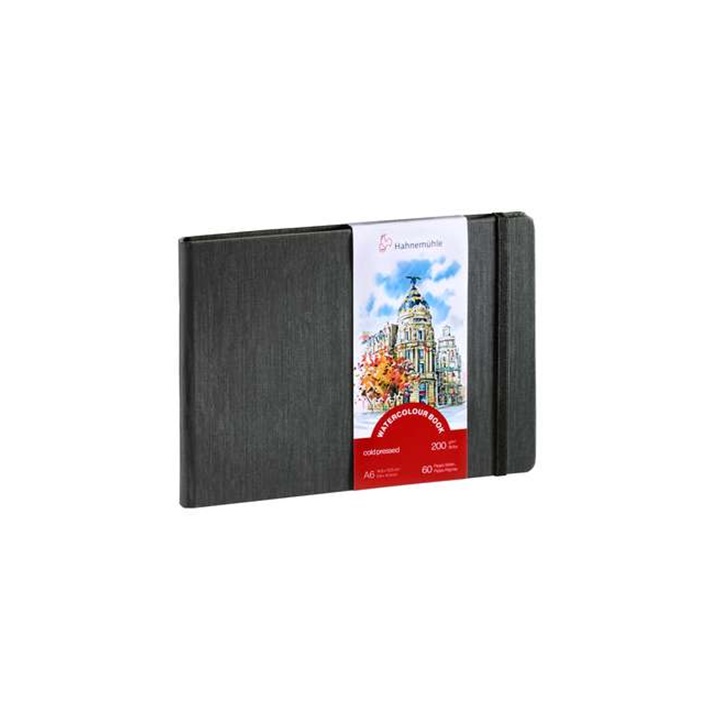 Libro d'arte di paesaggi acquerellati HAHNEMÜHLE in copertina rigida | A4