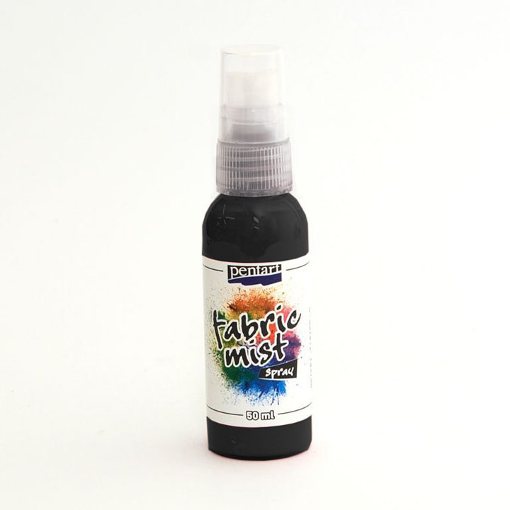 Lo spray colorato per tessuti Fabric Mist 50 ml | Black Lo spray colorato per tessuti Fabric Mist 50 ml | Black