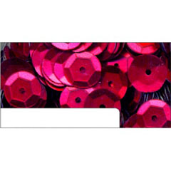 Lustrini tondi colore rosso - 500 pz