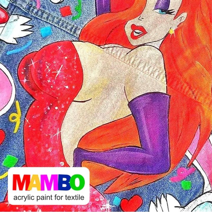 MAMBO Set di vernici Kompozit per tessuti e pelle