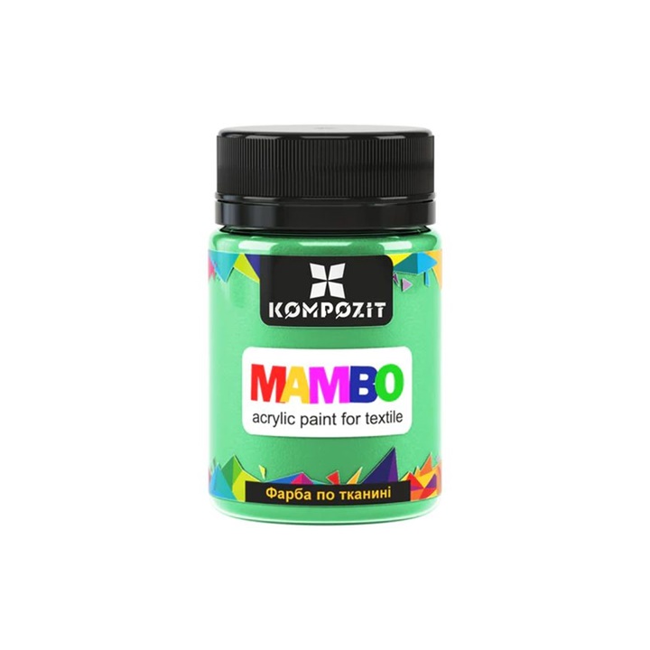 MAMBO Vernice metallizzata per tessuti e pelle | 59 mint