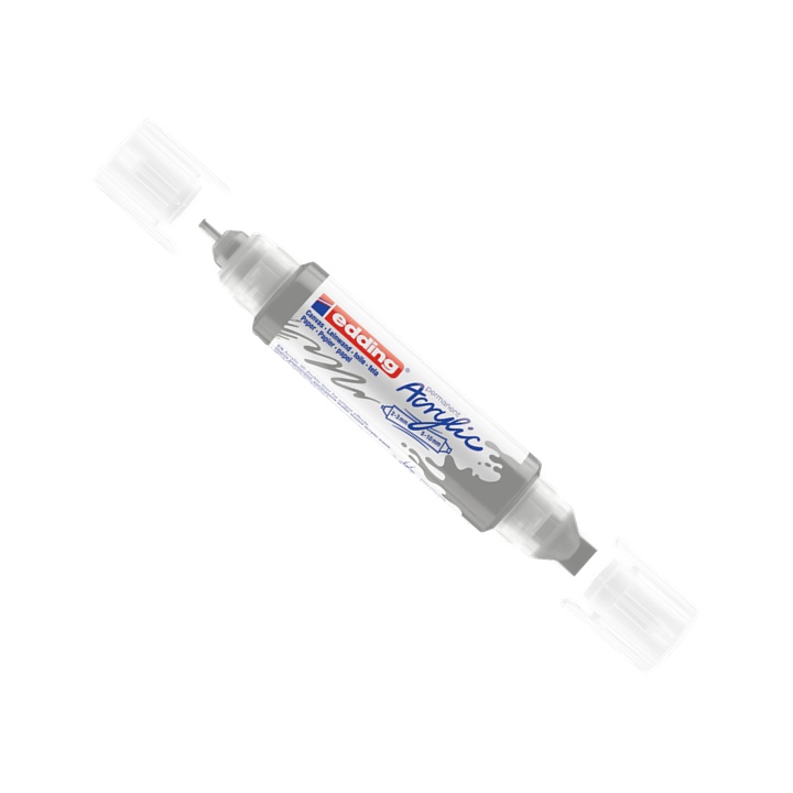Marcatore acrilico bifacciale 3D EDDING-5400 | Silver