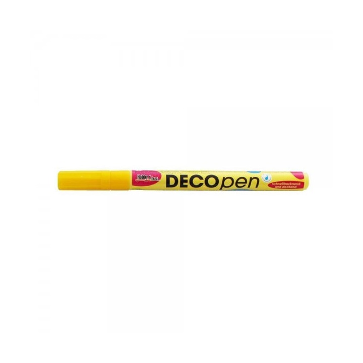 Marcatore Kreul DecoPen 1-2 mm | Yellow