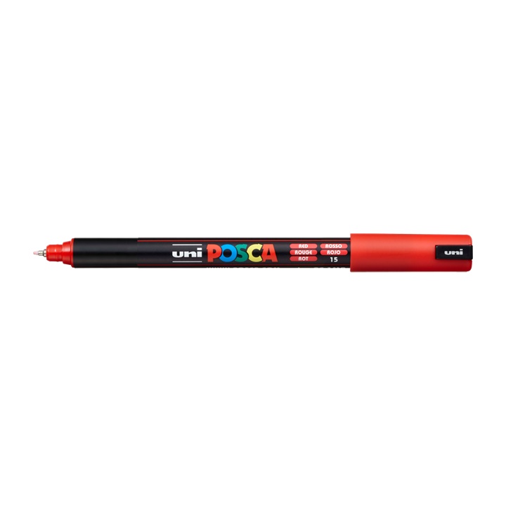 Marcatore UNI POSCA PC-1MR 0.7 MM | red (15)