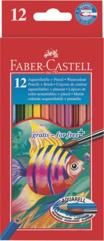 Matite Colorate Acquerellabili Astuccio cartone 12 #114413