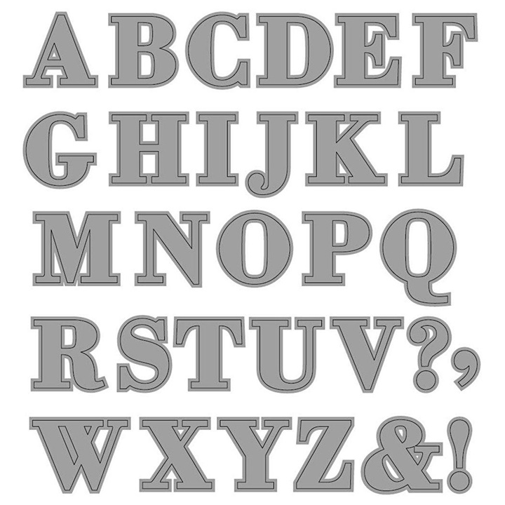 Modelli di filo - alfabeto