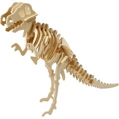 Modello di dinosauro in legno 3D