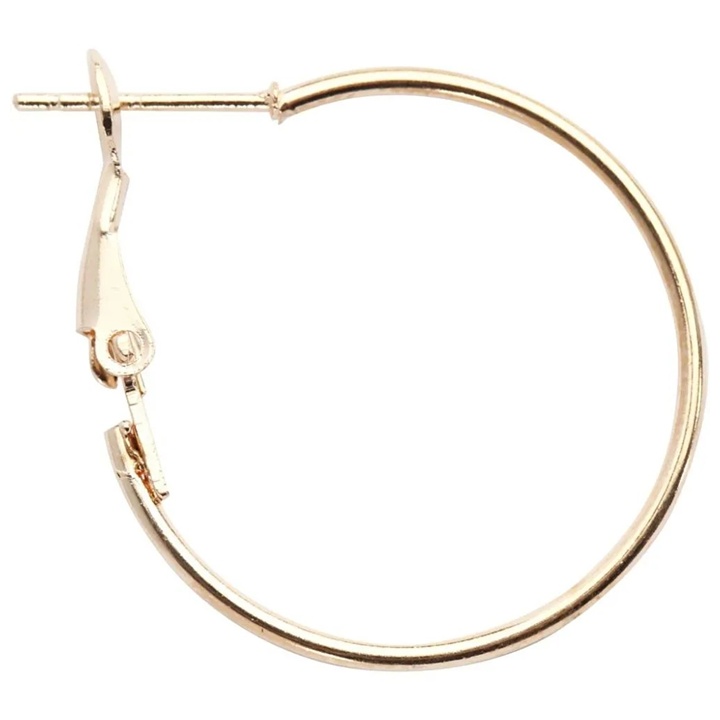 Orecchini a cerchio da 25 mm | Golden Orecchini a cerchio da 25 mm | Golden