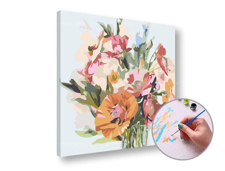 Paint by Numbers - Bouquet d'amore Paint by Numbers - Bouquet d'amore