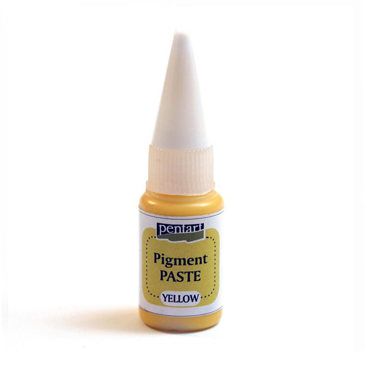 Pasta pigmentata Pentart 20 ml Yellow
