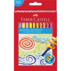 Pastelli a cera Faber Castell Twist | set diversi