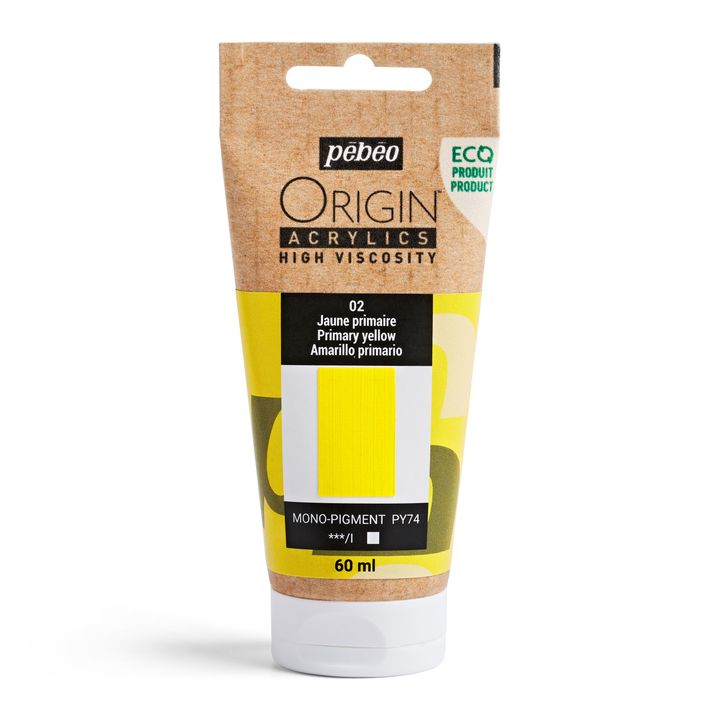 Pebeo ORIGIN Vernice acrilica 60 ml | giallo di base