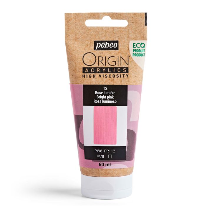Pebeo ORIGIN Vernice acrilica 60 ml | Rosa Chiaro