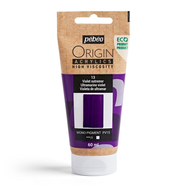 Pebeo ORIGIN Vernice acrilica 60 ml | viola oltremare