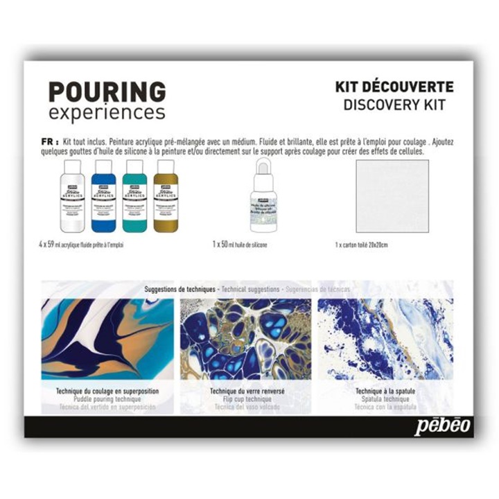 Pebeo set Pouring experiences Discovery kit