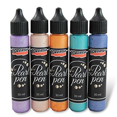 Penna con perle liquide - PEARL PEN | colori diversi
