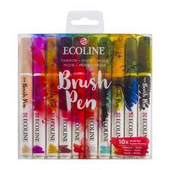 Penne acquerellabili Ecoline Brush Pen Fashion | Set da 10 pezzi