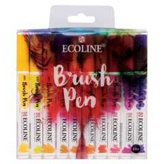 Penne acquerellabili Ecoline Brush Pen | Set da 20 pezzi