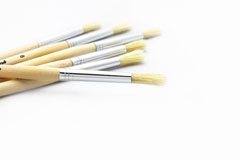 Pennelli con setola naturale - tondi | dimensioni diverse