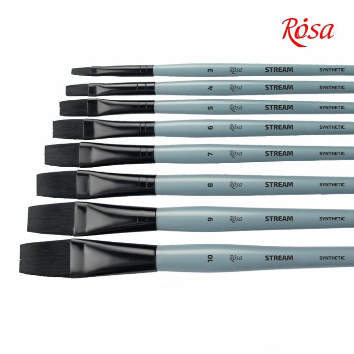 Pennello piatto sintetico ROSA STREAM 134 | č. 3